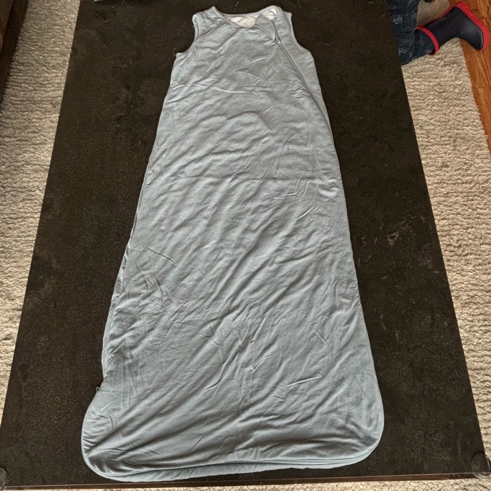 Kyte Baby 1 tog bamboo sleep bag in fog, 18-36 months